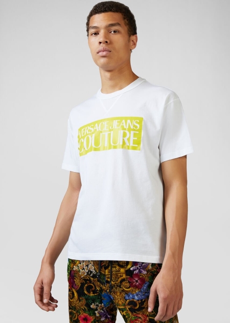 Versace Logo T-shirt Herr - 057982QLF